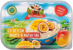 Масленково десертная масса манго, маракуйя 20% 350 г