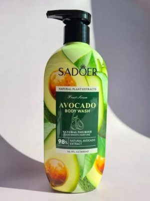 Гель для душа Sadoer Avocado 400 мл