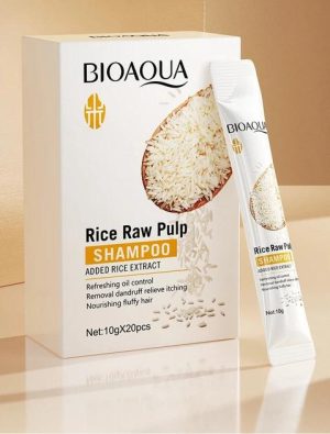 Шампунь для волос рисовый Bioaqua штучный 10 гр (1 шт)