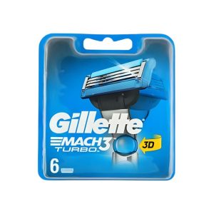 Gillette Mach 3 Turbo сменные кассеты 6шт