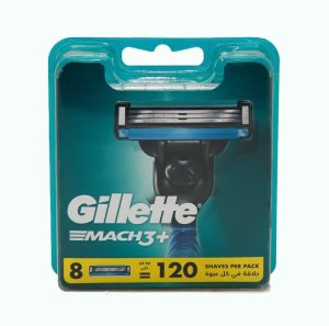 Gillette Mach 3+ сменные кассеты 8шт