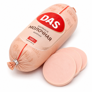 Колбаса DAS молочная 500 гр