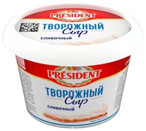 Сыр творожный President 140 гр